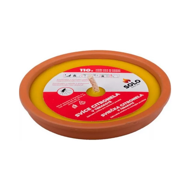 Solo Citronela svíčka proti hmyzu 110 g