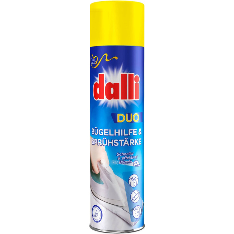 Dalli 2v1 škrob a pomocník žehlení sprej 400 ml