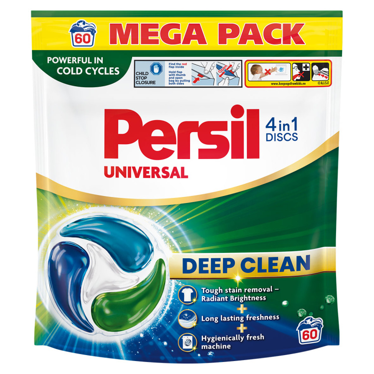 Persil Deep Clean 4in1 kapsle na praní Universal, 60 ks