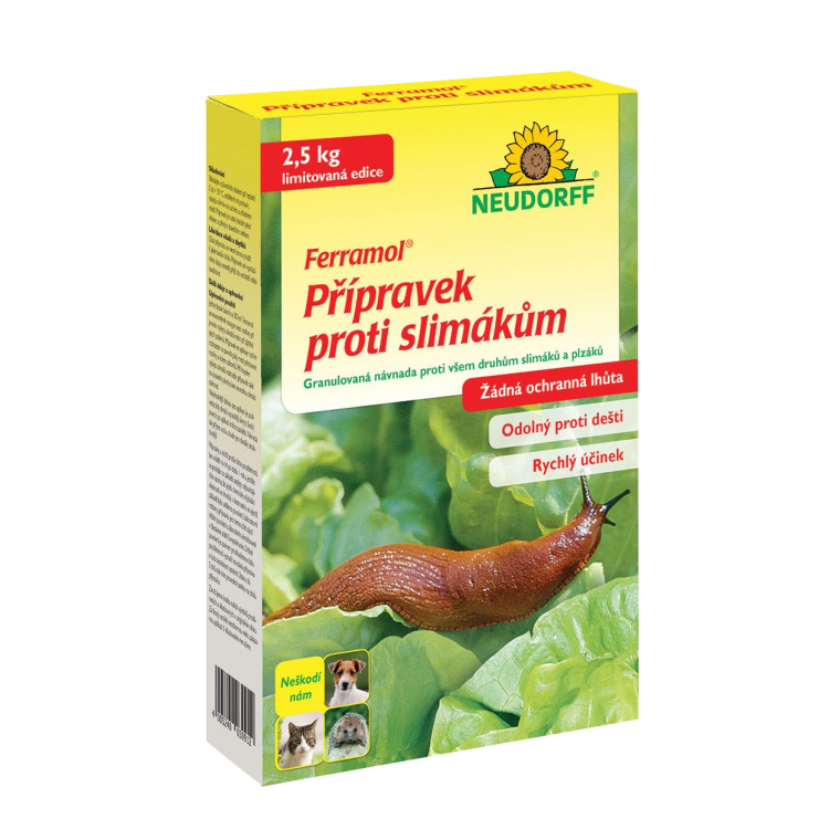 Ferramol přípravek proti slimákům, 2,5 kg