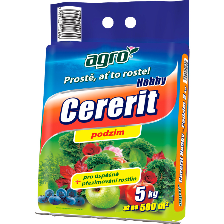 Agro Cererit Hobby podzim sypké hnojivo 5 kg
