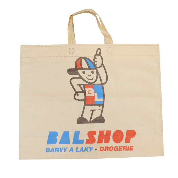Bal nákupní taška béžová, 50 x 40 x 7,5 cm