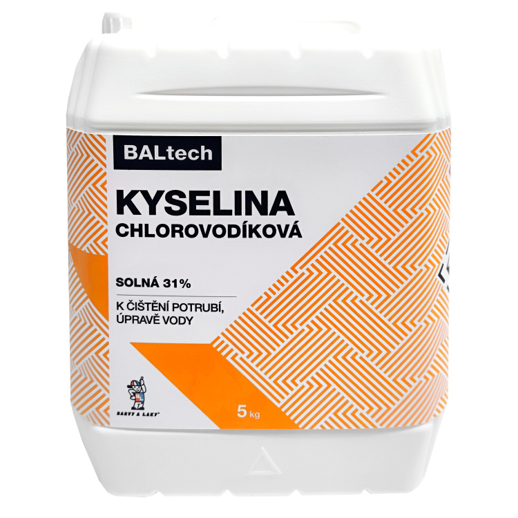 Baltech Kyselina chlorovodíková solná 31 % 5 kg