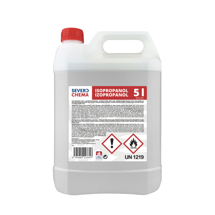 Severochema Isopropanol čistící a odmašťovací prostředek 5 l