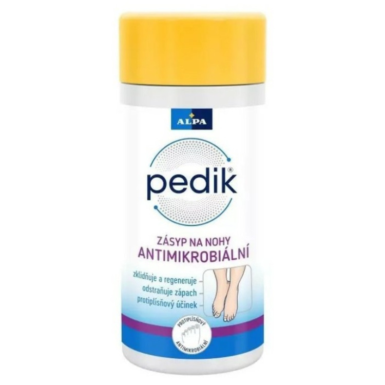 Alpa Pedik s antimikrobiální přísadou zásyp na nohy 100 g