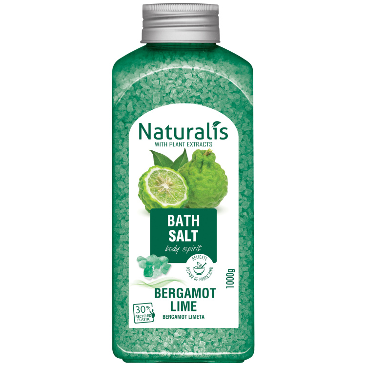Naturalis Citrus a Bergamot sůl do koupele 1 kg