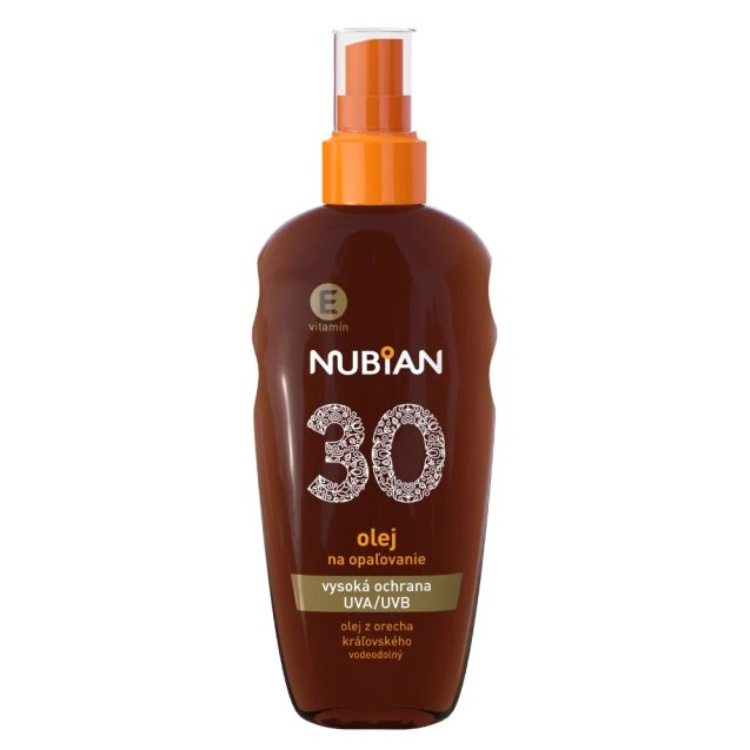 Nubian OF30 olej na opalování ve spreji 200 ml