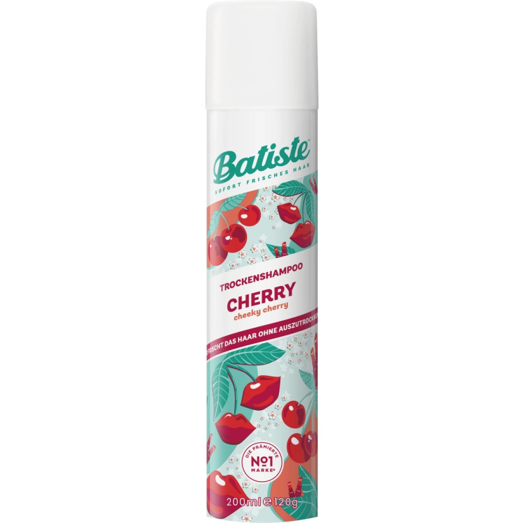 Batiste Cherry suchý šampon na vlasy pro objem a lesk 200 ml