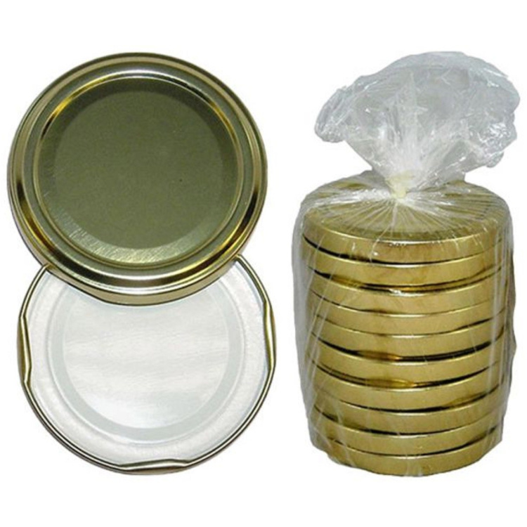 Víčko na zavařování ovoce a zeleniny 66 mm10 kusů