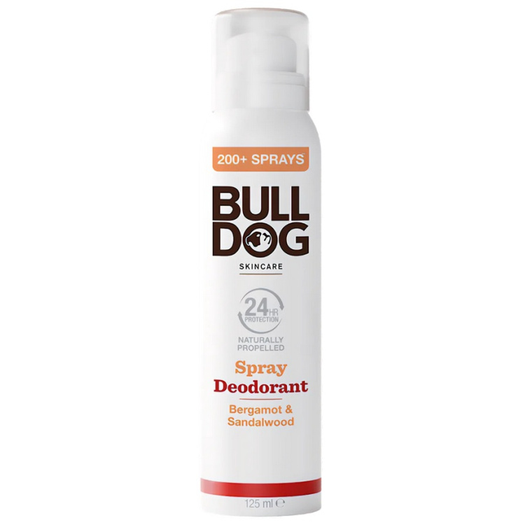 Bulldog Bergamot &amp; Sandalwood deodorant sprej pro muže 125 ml