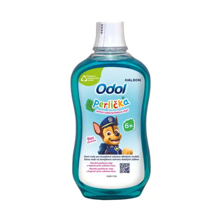 Odol perlička ústní voda pro děti tlapková patrola 300 ml