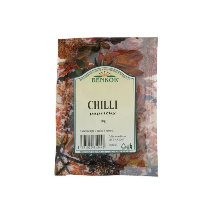 Benkor Chiilli papričky 10 g