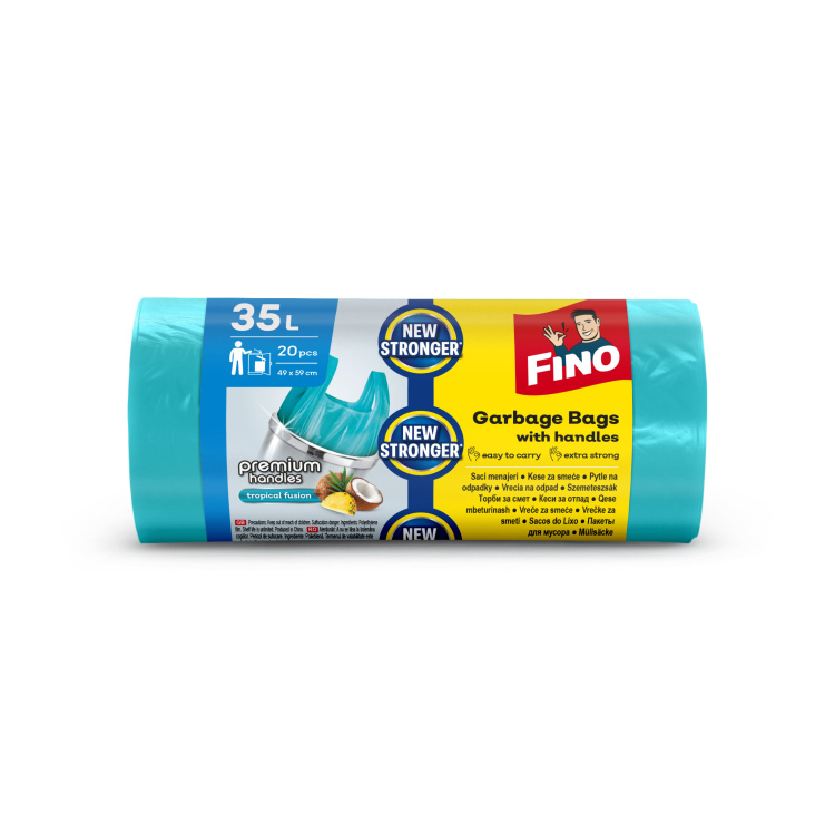 Fino pytle na odpad s uchy, 35 L