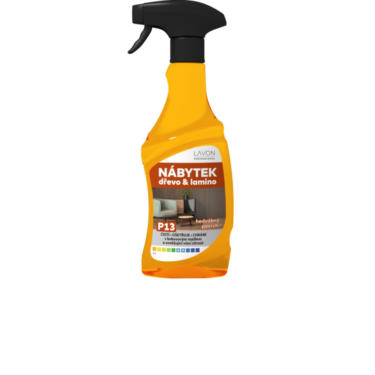 Lavon čistič na nábytek Dřevo &amp; Lamino, 500 ml