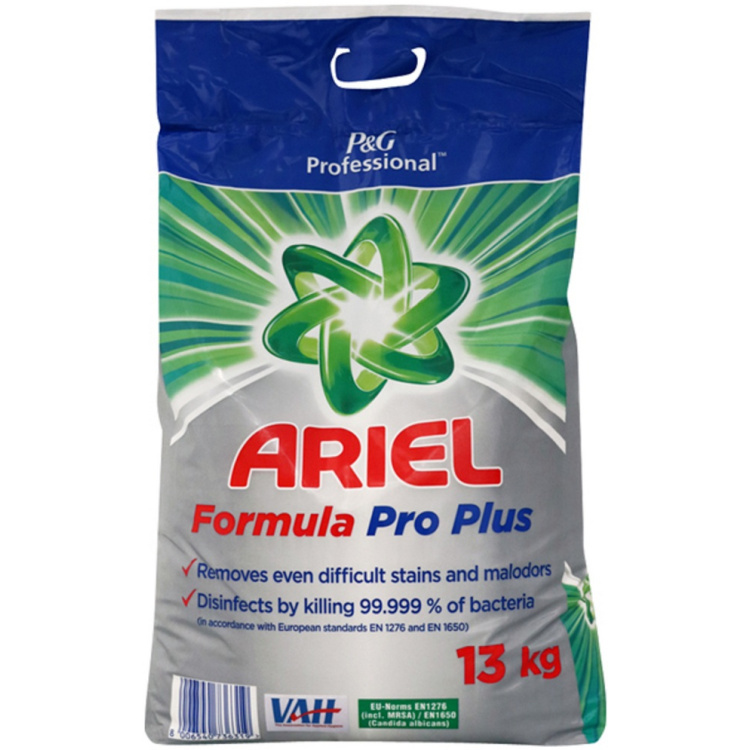 Ariel Formula Pro Plus prací prášek pro profesionální použití 130 dávek 13 kg