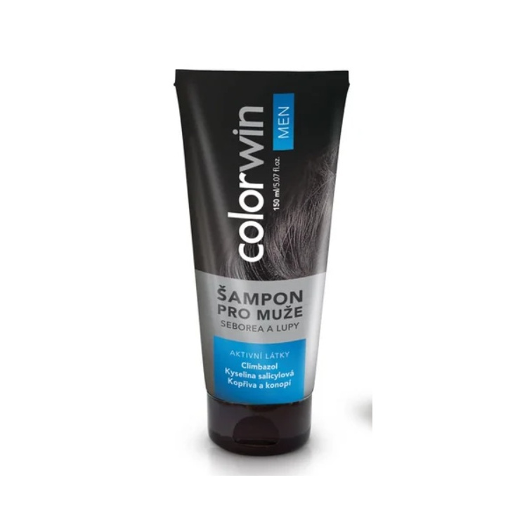 Colorwin šampon na vlasy proti lupům a seborei pro muže, 150 ml