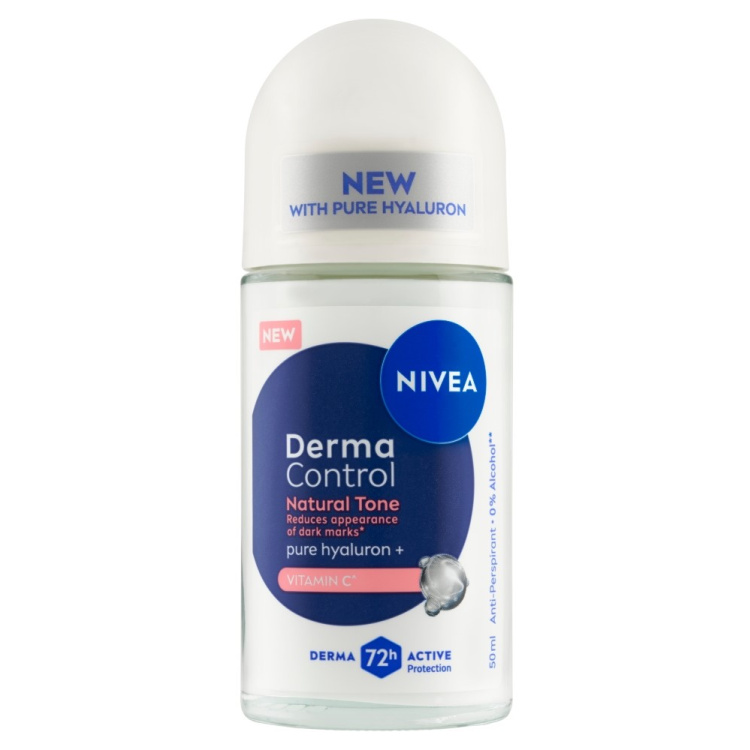 Nivea Derma Control Natural Tone Kuličkový antiperspirant 50ml
