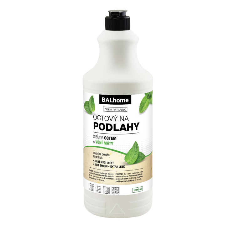 Balhome octový čistič na podlahy s vůní máty 1 l
