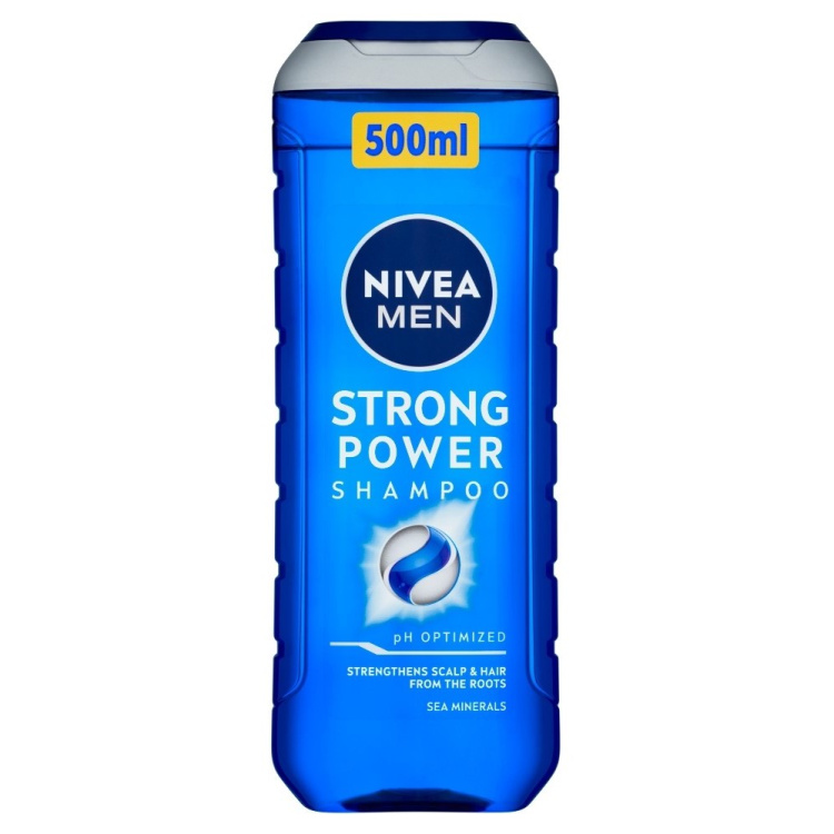 Nivea Men Strong Power šampon pro muže 500ml