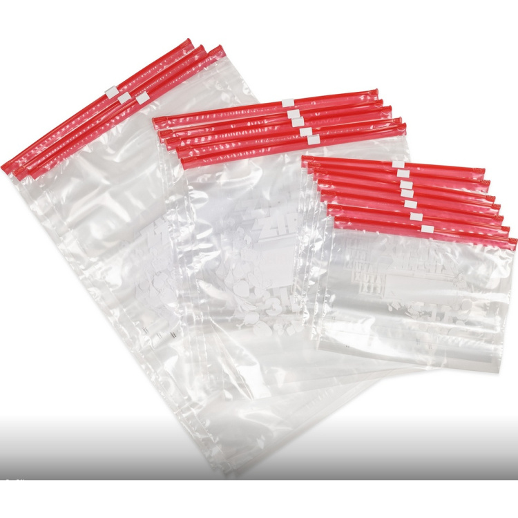 Alufix sáčky uzavíratelné se zipem mix 1 l + 3 l + 6 l, 15 ks