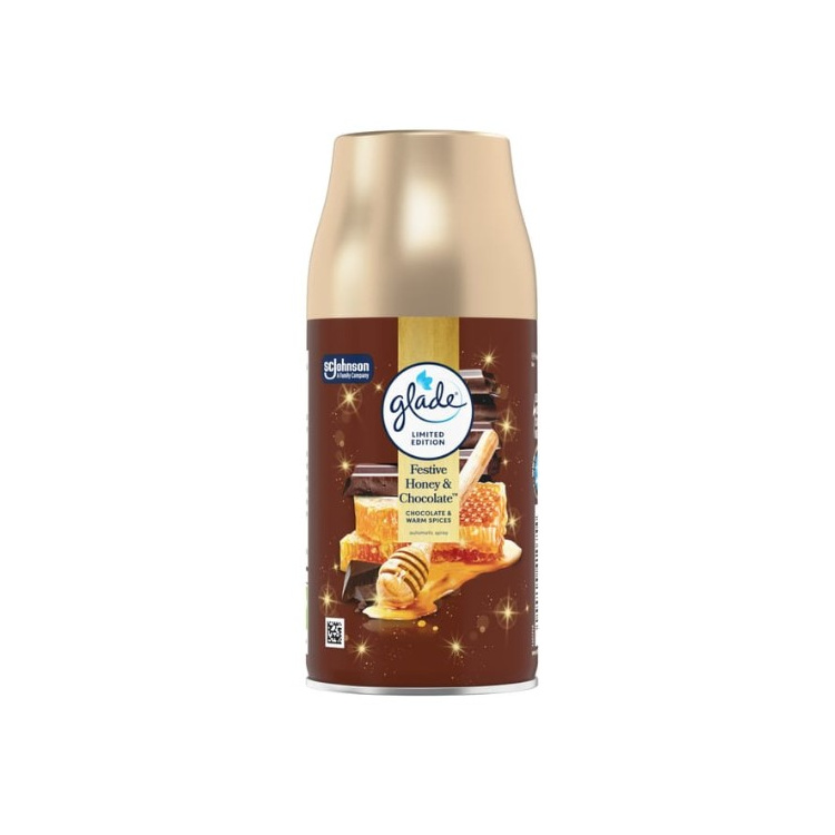 Glade Festive Honey a Chocolate osvěžovač vzduchu sprej 269 ml