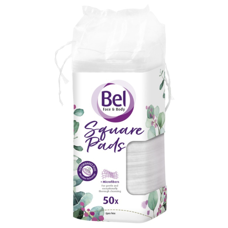 Bel Beauty odličovací tampony čtvercové 50 ks