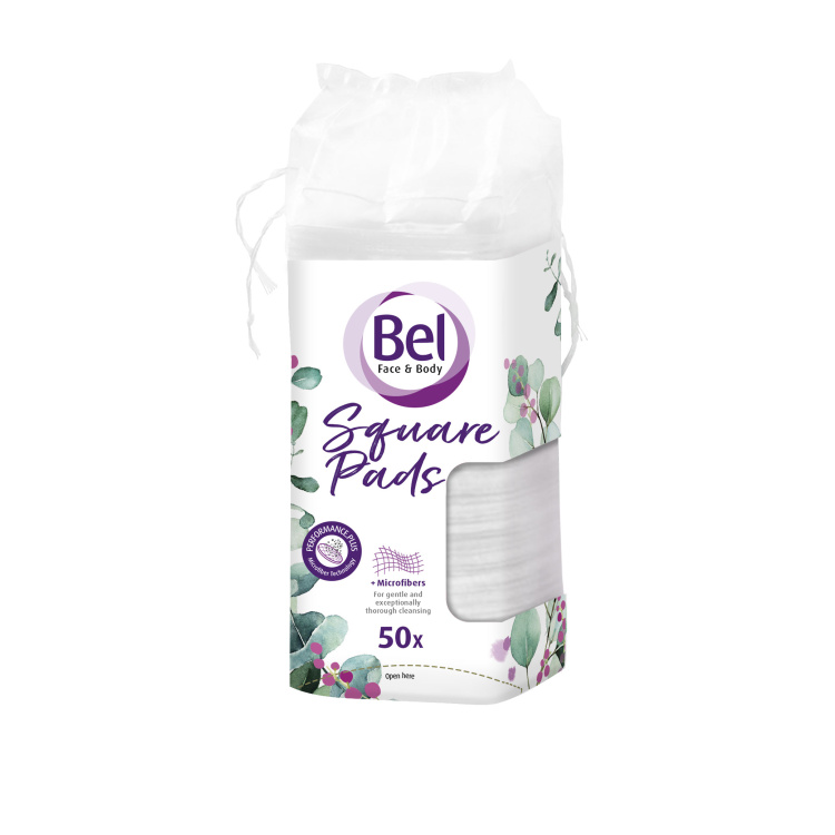 Bel Beauty odličovací tampony čtvercové 50 ks