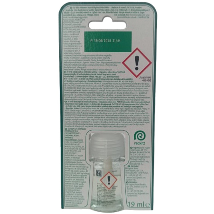 Air Wick Essential Oils Blue Eucalyptus &amp; Cedarwood - Eukapyltus a cedrové dřevo elektrický osvěžovač vzduchu náhradní náplň 19 ml