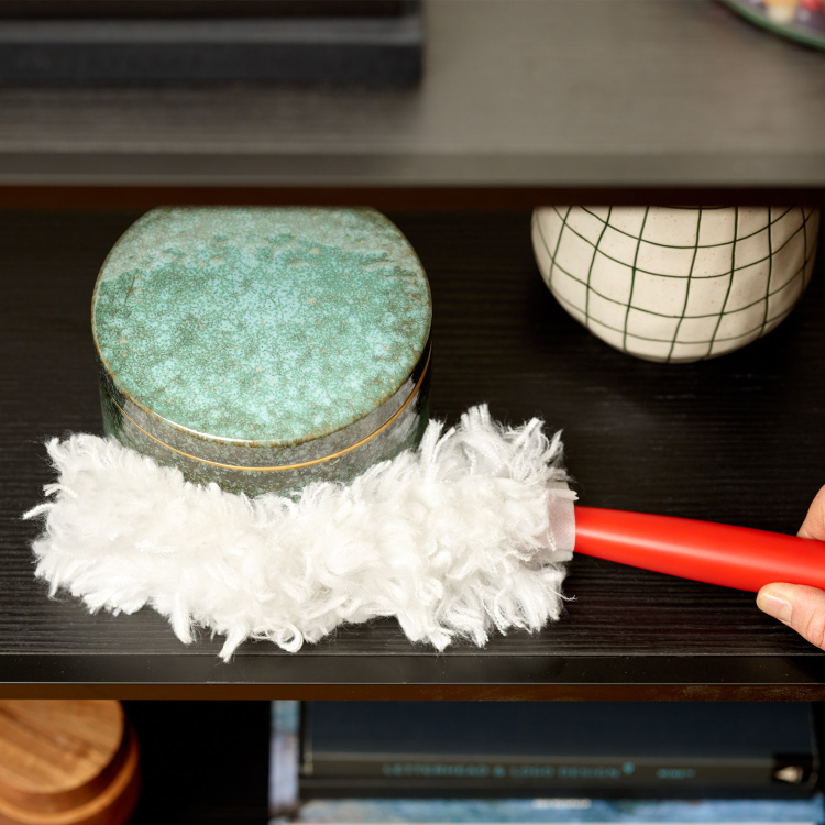 Vileda Flex &amp; Catch prachovka s krátkou rukojetí