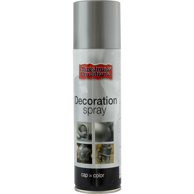 Chritsmas Traditions Deco stříbrný dekorační sprej 150 ml