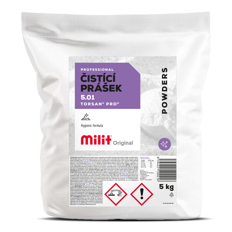 Milit Professional Torsan Pro čistící prášek 5 kg