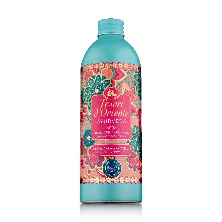 Tesori d'Oriente sprchový gel a pěna do koupele Ayurverda, 500 ml
