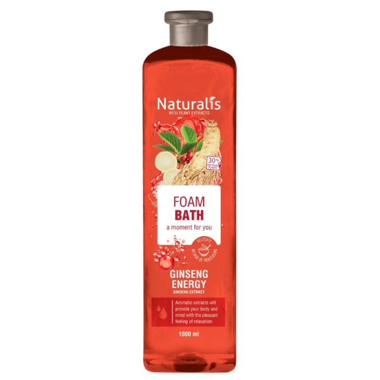 Naturalis pěnivá koupel - Ginseng Energy 1000 ml
