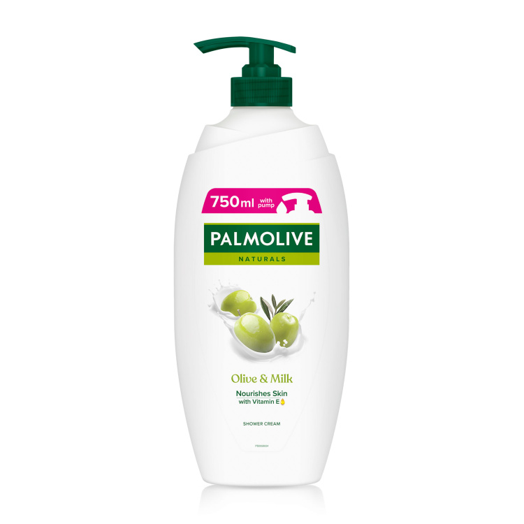 Palmolive Naturals Olive &amp; Milk sprchový krém s pumpičkou 750 ml