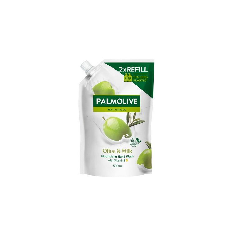 Palmolive Naturals Olive &amp; Milk tekuté mýdlo náhradní náplň 500 ml