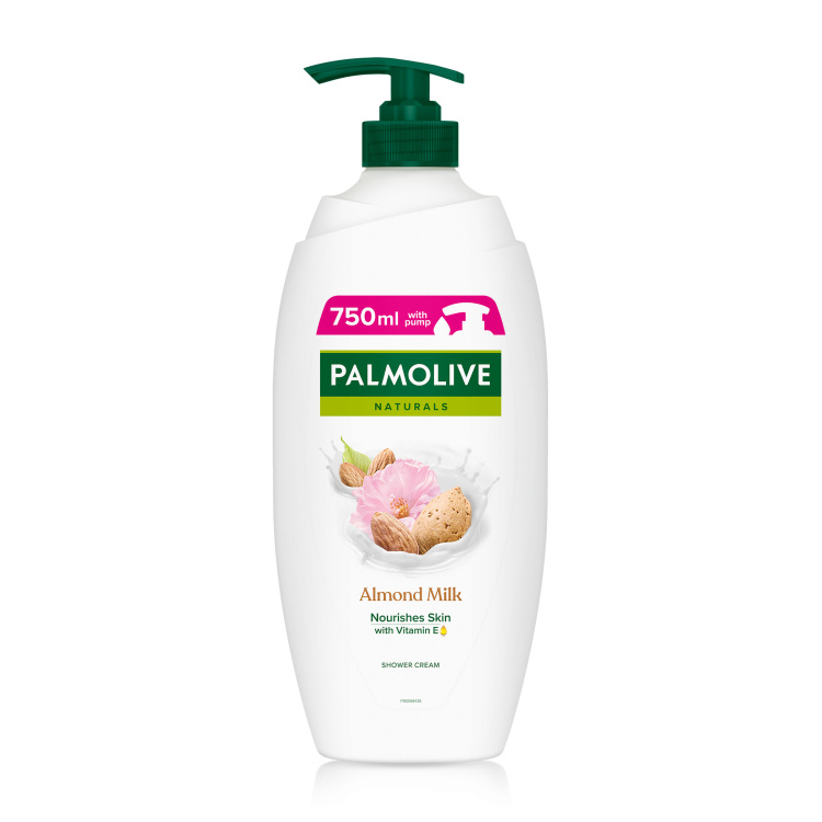 Palmolive Naturals sprchový gel Almond 750 ml s pumpičkou