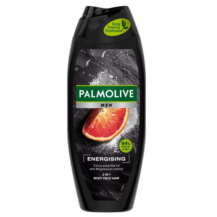 Palmolive sprchový gel Men Red Energising 3v1, 500 ml