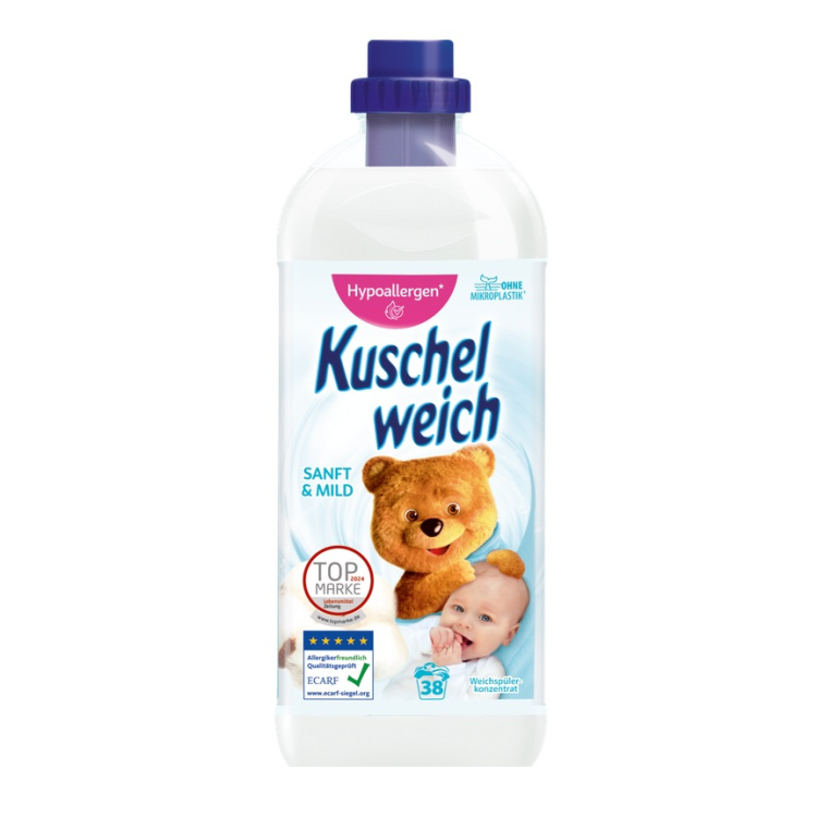 Kuschelweich aviváž Soft &amp; Mild 38 praní 1L