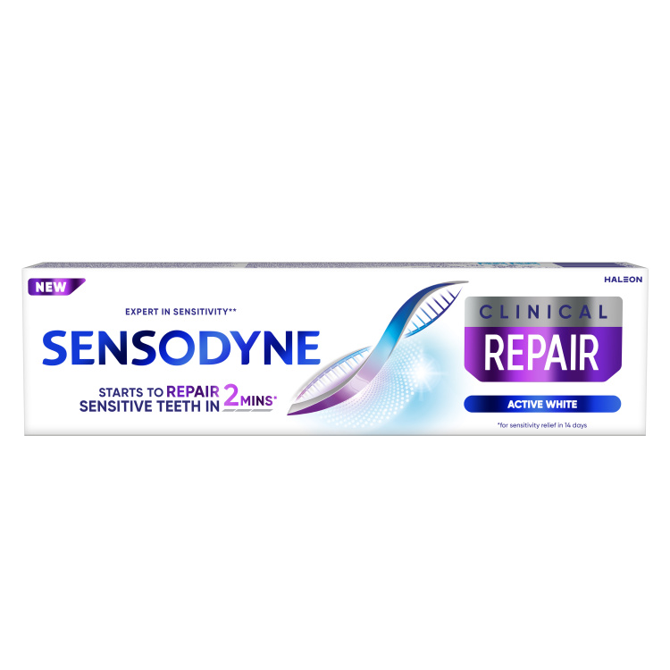 Sensodyne zubní pasta Clinical Repair Active White 75 ml