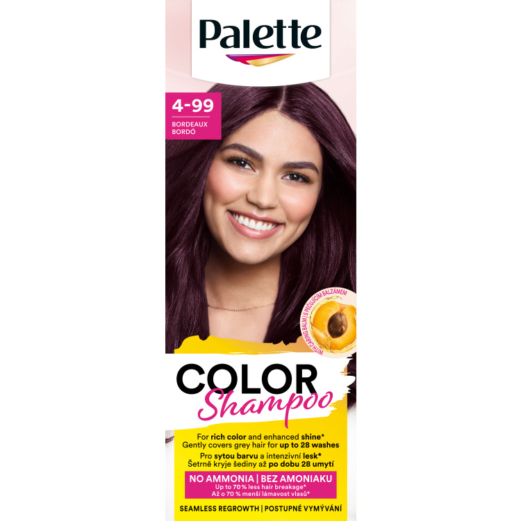 Schwarzkopf Palette Color Shampoo barva na vlasy 301 bordó 50 ml
