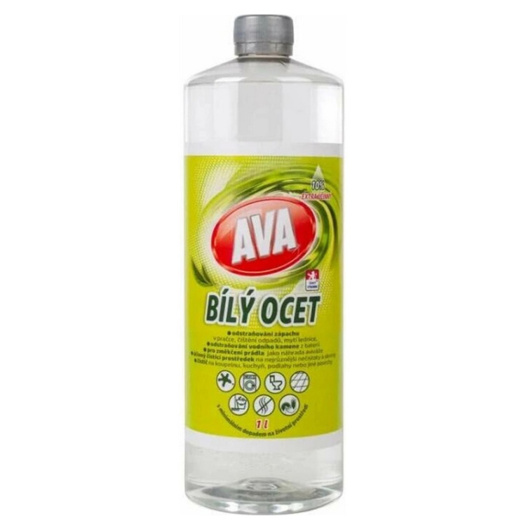 Ava bílý ocet na úklid 10 %, 1L