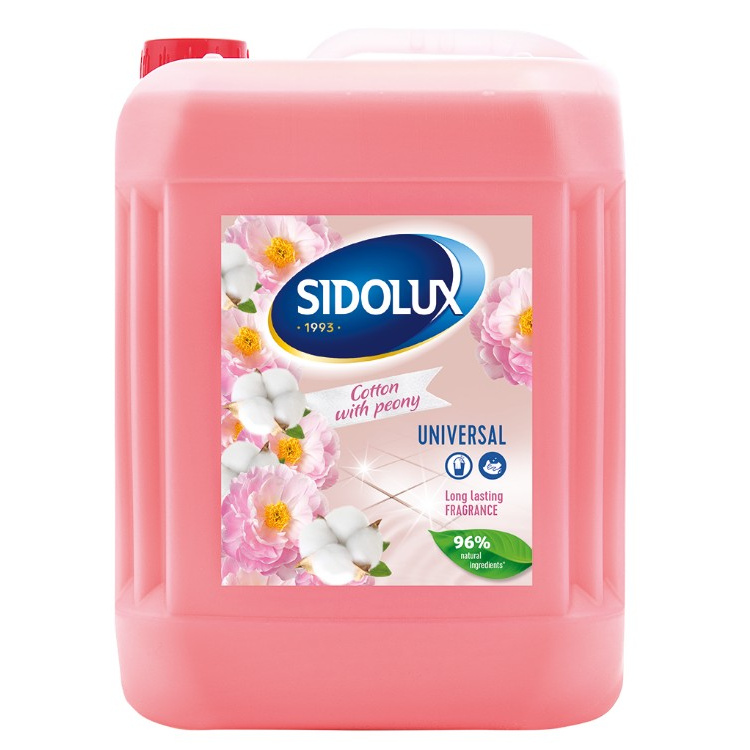 Sidolux Universal Soda Power Cotton with Peony 5l