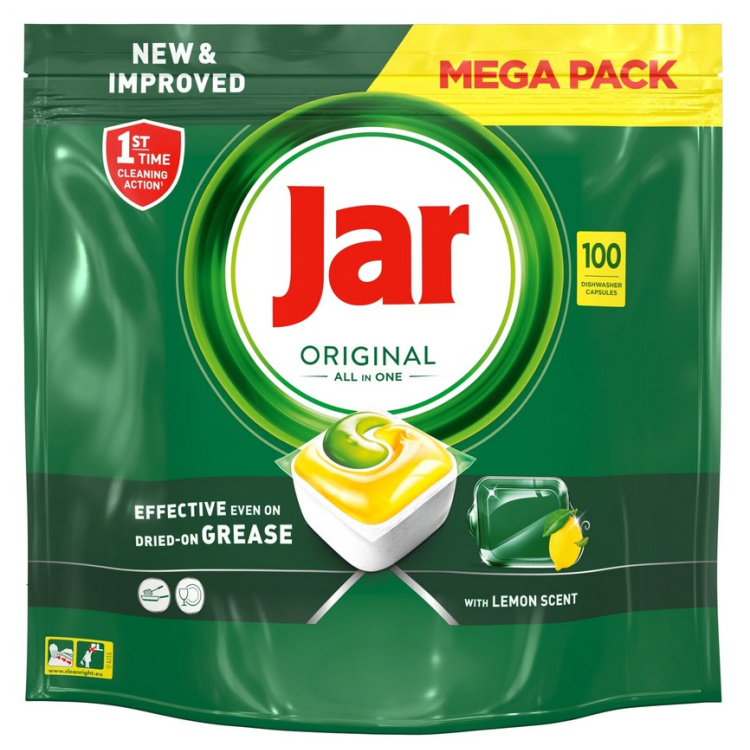 Jar All-in-1 tablety do myčky, 100 ks