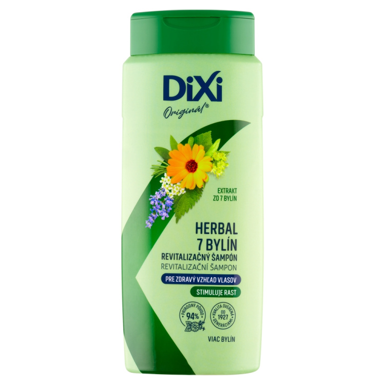 Dixi revitalizační šampon 7 bylin, 400 ml
