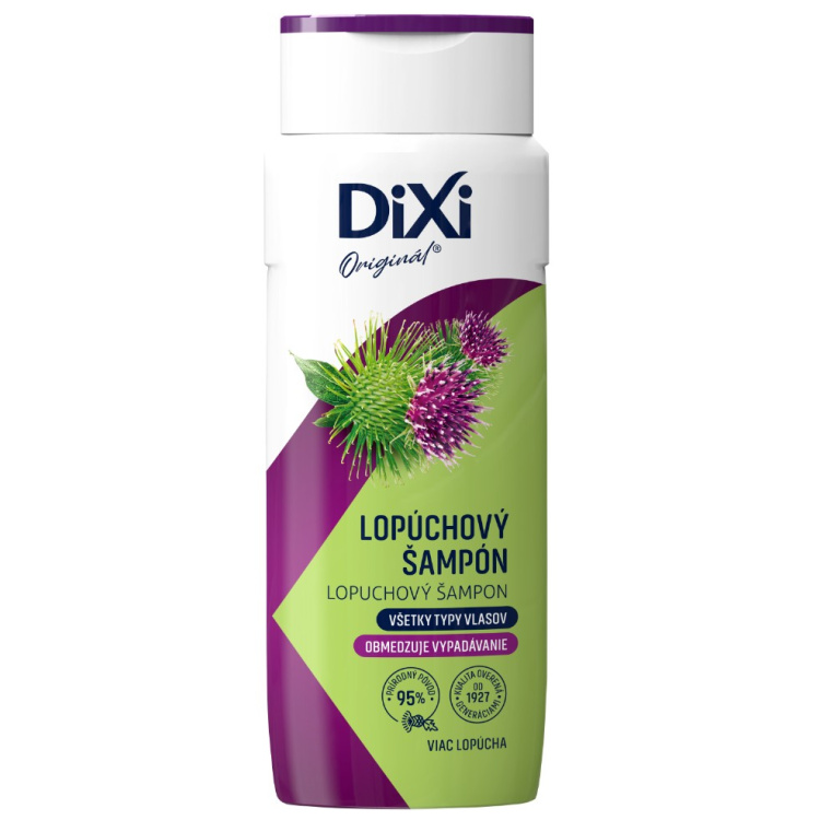 Dixi lopuchový šampon proti vypadávání vlasů, 400 ml