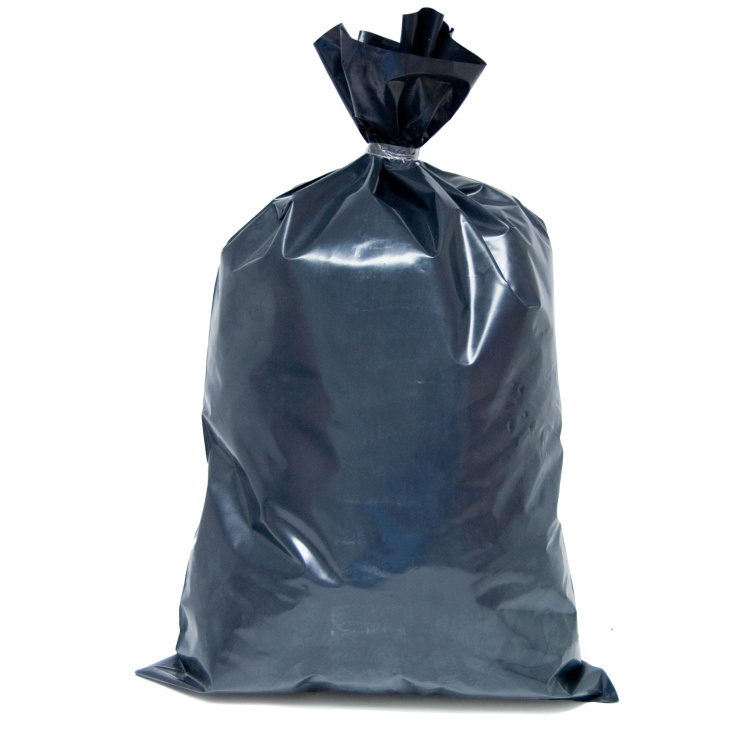 Pytel na suť černý LDPE 120 l, 200 µm, 1 ks