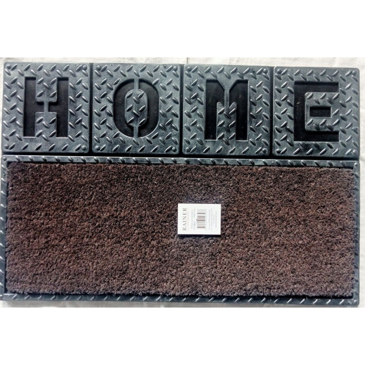 Tidy Home Rohož guma &amp; kokos HomeSteel 40 × 60 × 2,3 cm