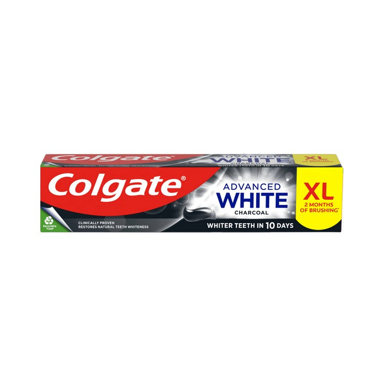 Colgate Advanced White Charcoal zubní pasta, 125 ml