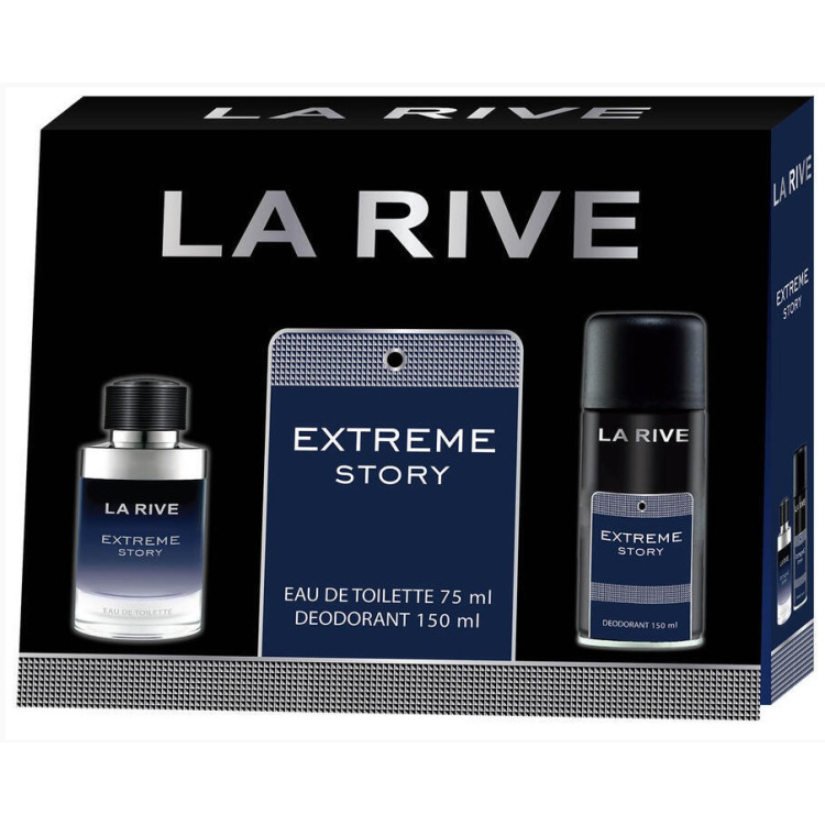 La Rive Extreme Story dárkový set parfémovaná voda 100 ml + deodorant 150 ml
