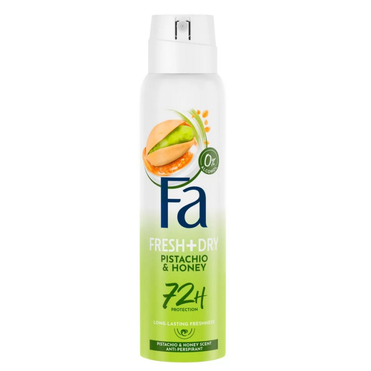 FA Fresh &amp; Dry Pistachio Honey deodorant, 150 ml